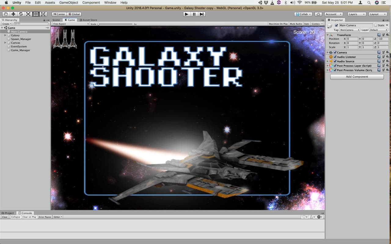 GalaxyShooter (Lloyd Risper) screenshot 2