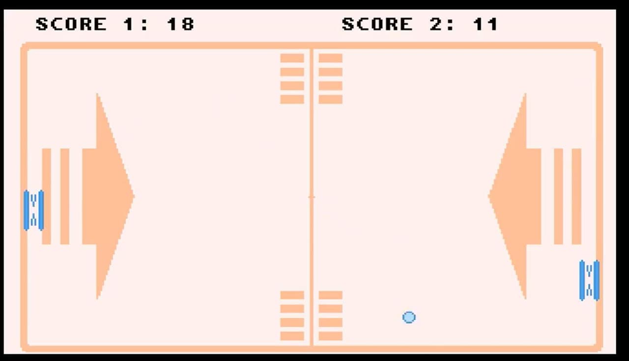 Pong50 For Amiga - By Giuseppe Mignogna screenshot 2