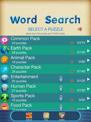 Word Search Pack - Find Hidden Crosswords, NumberLink, Unblock Block & Sudoku Puzzles Quest Mode screenshot 2
