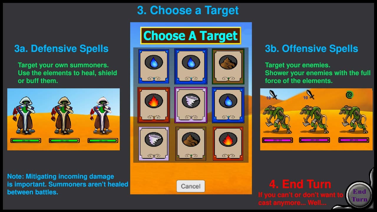 Summoners: Elements Unleashed beta [FREE][GAME] screenshot 2