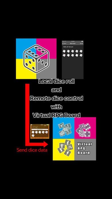 Remote dice for Virtual RPG Board screenshot 2