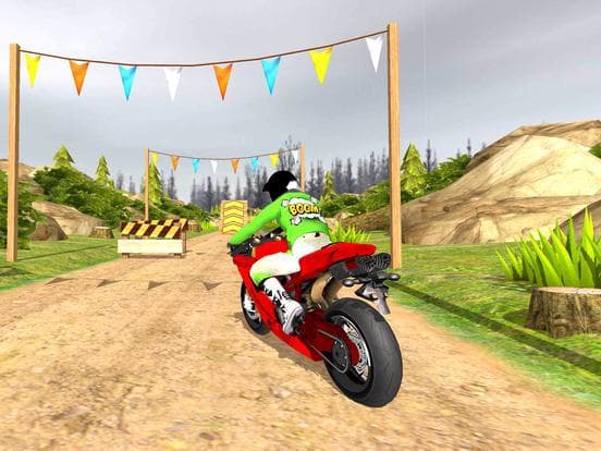 Offroad Stunt Bike rider 2018 screenshot 5