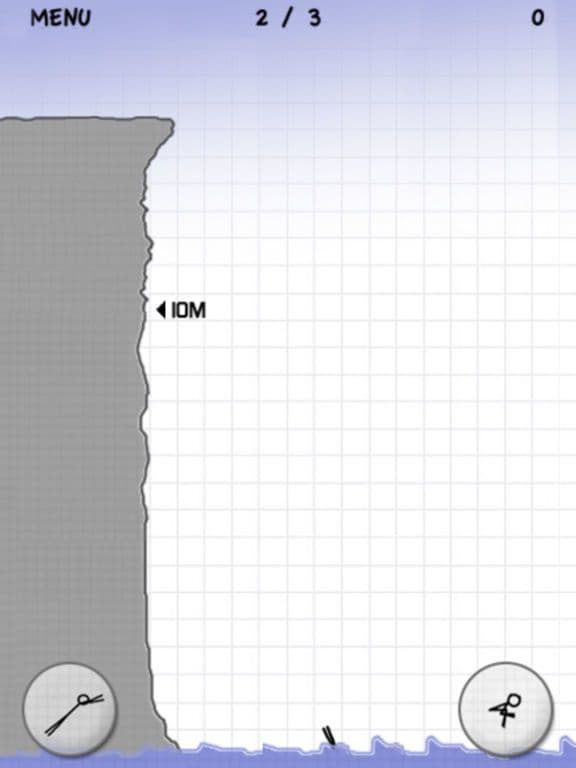 Stickman Cliff Diving screenshot 4