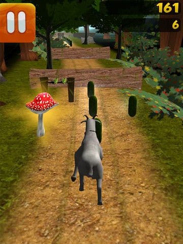 Angry Goat Run - A goat running 3d simulator game screenshot 3