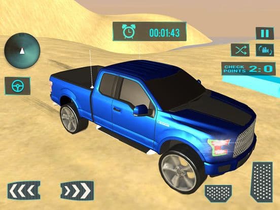 Beach Truck Water Surfing – 3D Fun Driving Sim screenshot 5