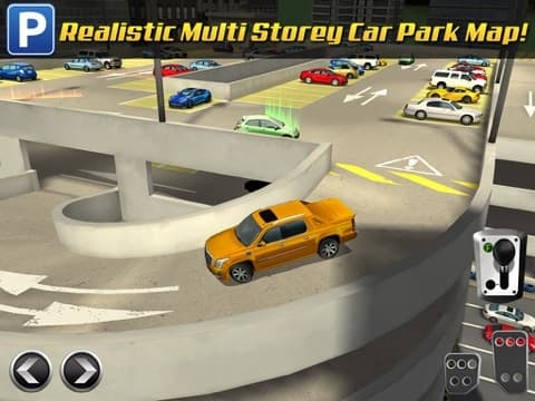 Multi Level 3 Car Parking Game Real Driving Test Run Racing screenshot 4
