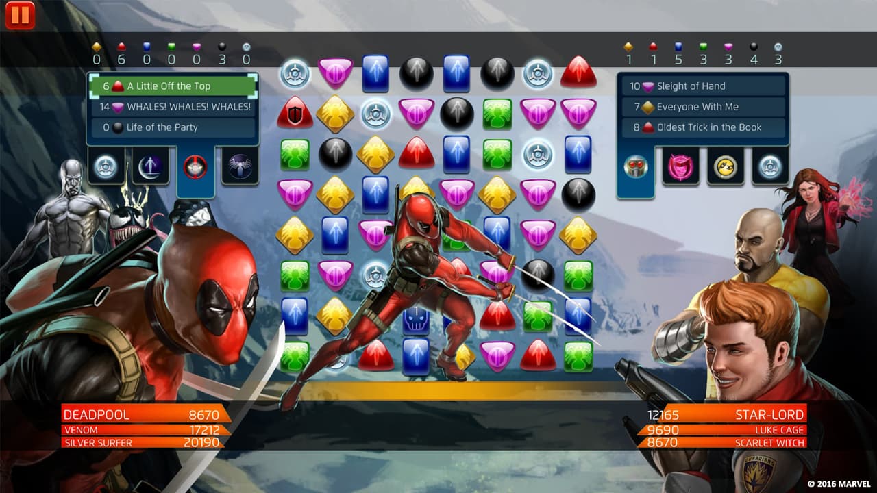 Marvel Puzzle Quest screenshot 2