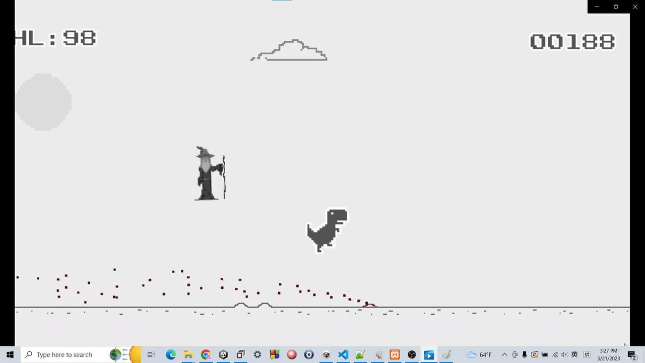 GoogleDinoRun screenshot 4