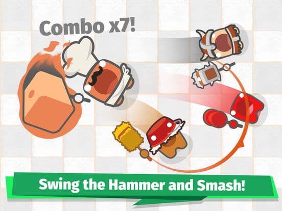 Smashers.io Foes in Worms Land screenshot 2