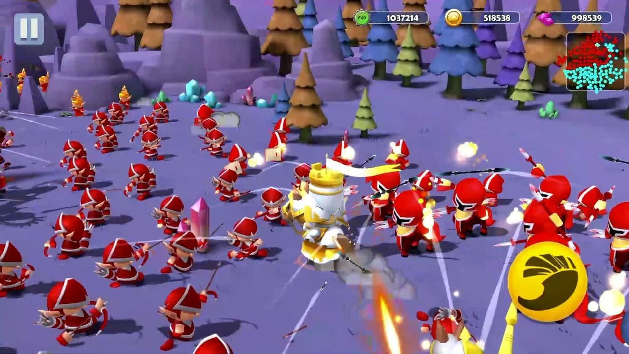 Mini Warriors: Brawler Army screenshot 2