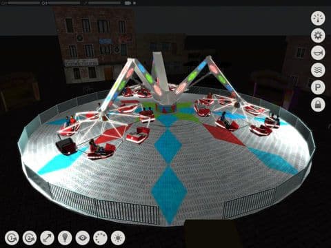 Funfair Ride Simulator: Triangle screenshot 5
