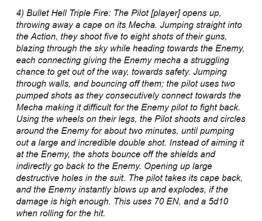 Bullet Hell Supplement Ruleset 1 (Changes Made) screenshot 3