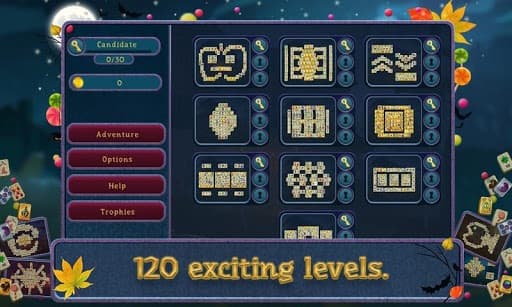 Mahjong Halloween Night Free screenshot 4