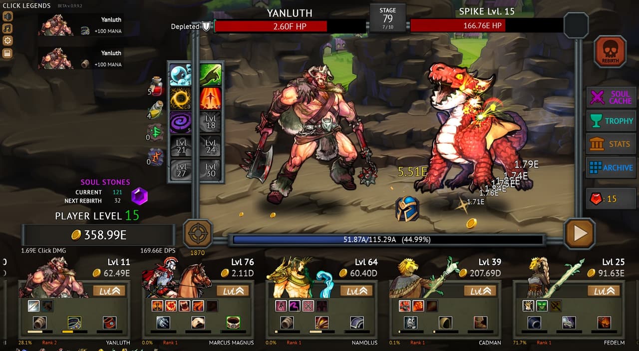 Click Legends screenshot 6