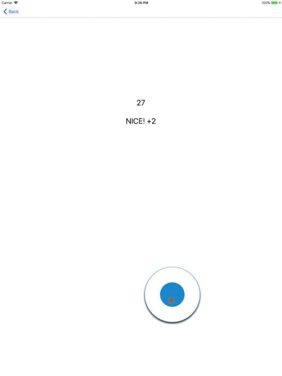 Reaction time test game