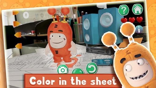 Oddbods Live Coloring (AR) screenshot 3