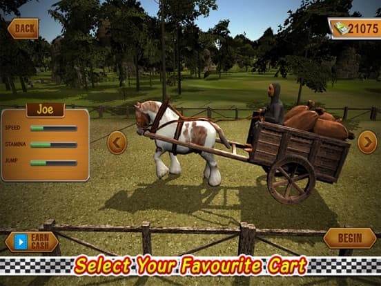 Horse Cart Racing Derby 3D screenshot 5