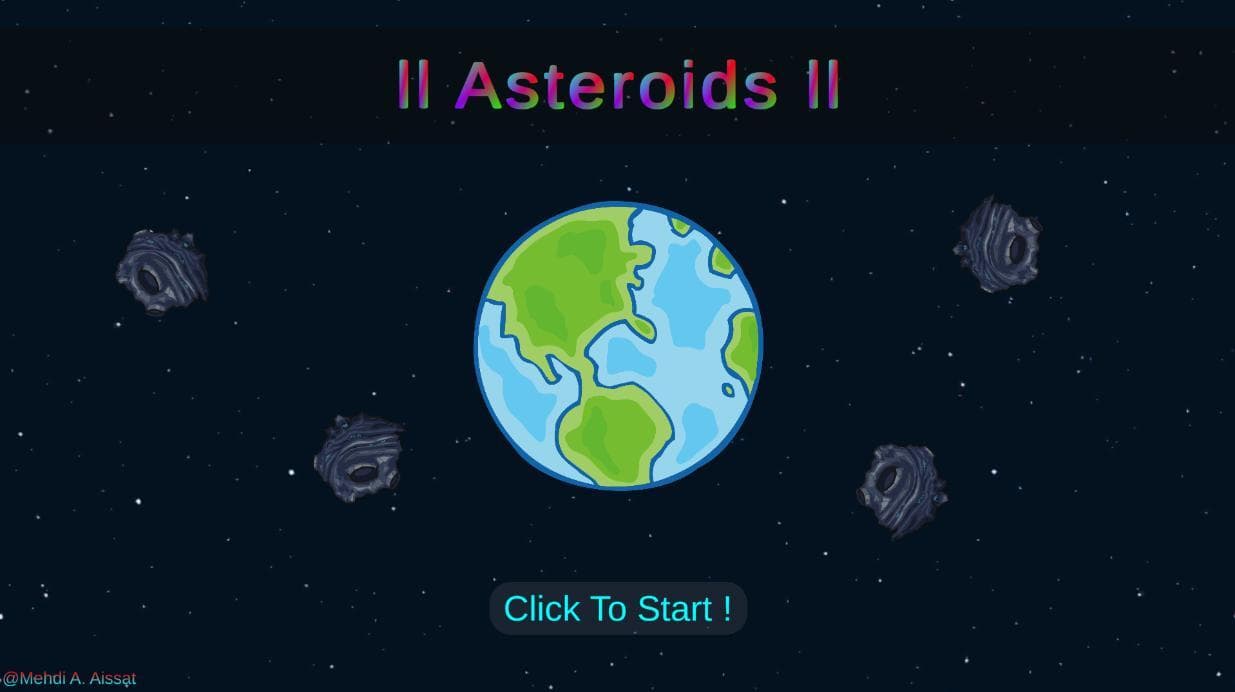 Asteroids (itch) (A-Mehdi) screenshot 2