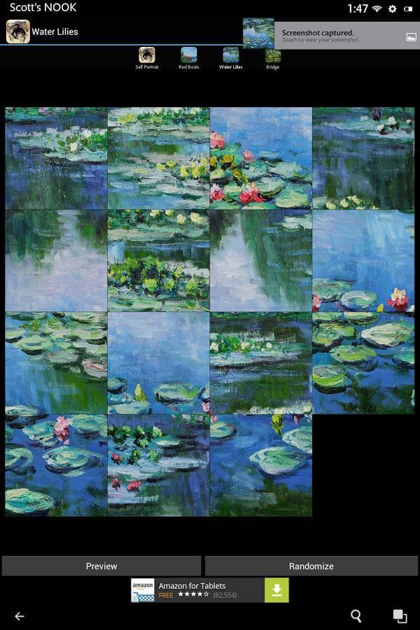 Puzzle Brain Break - Monet screenshot 2