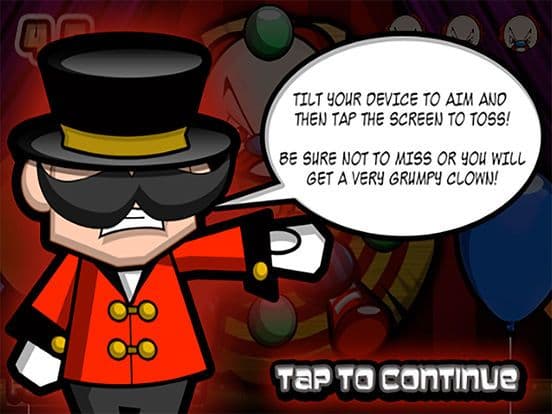 The Circus Knife Toss Free Game