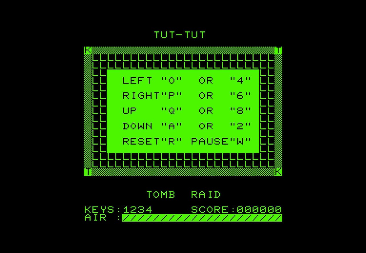 Tut-Tut (Commodore PET) screenshot 5