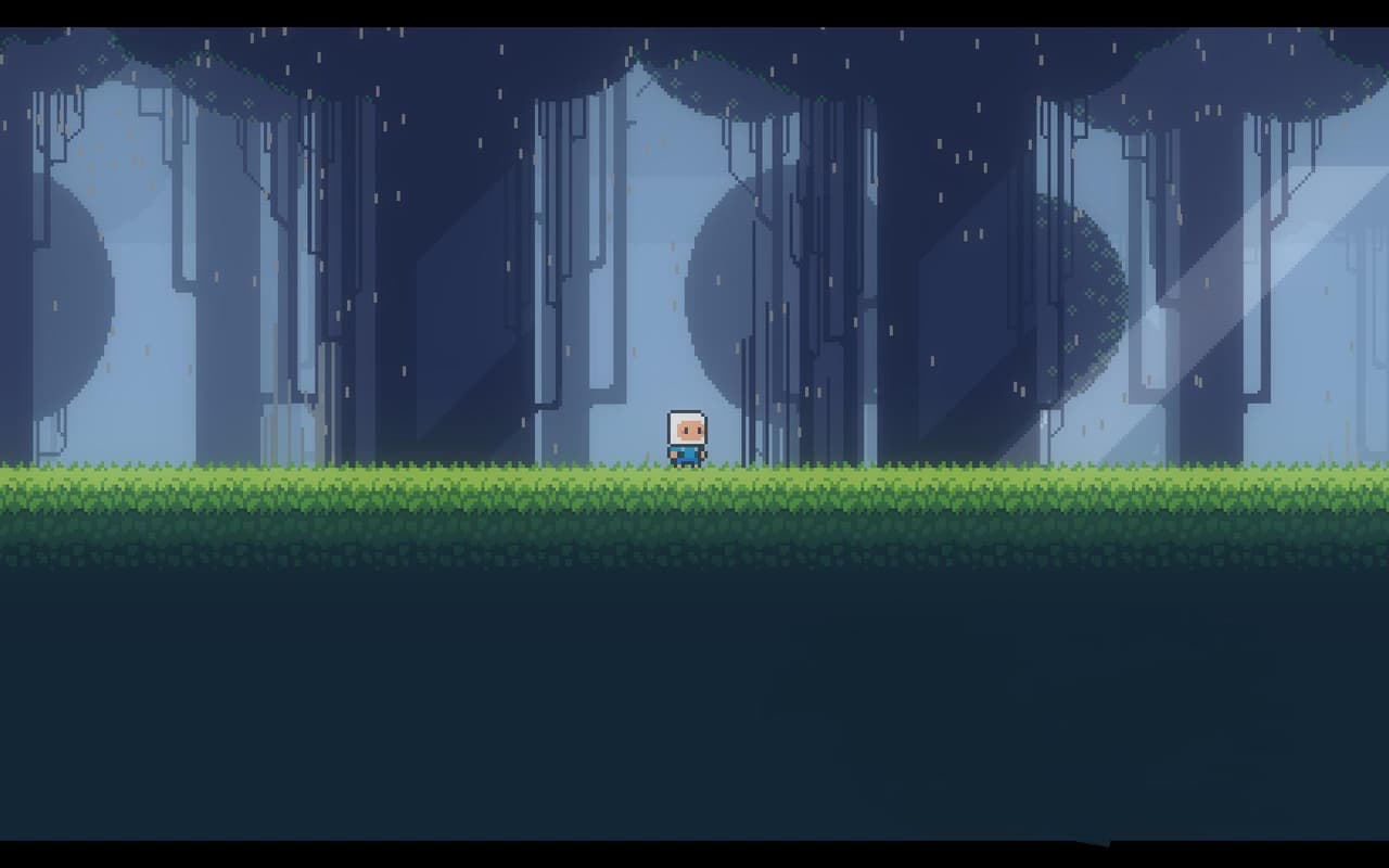 The child in the cave from Omar_Godot screenshot 2