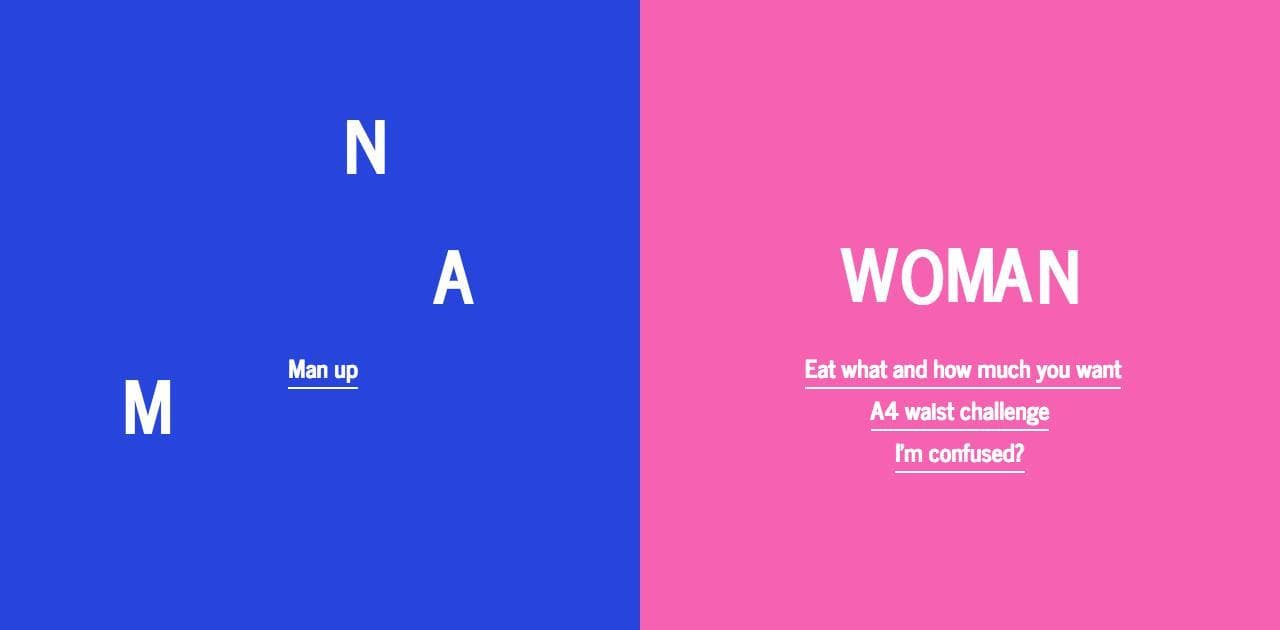 MAN/WOMAN