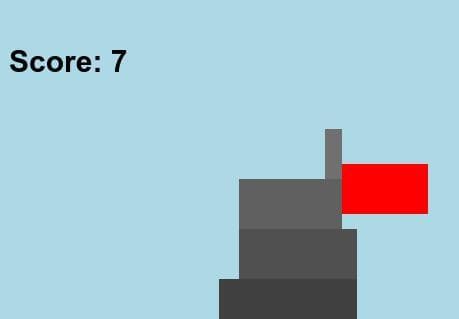 Tower game - free JavaScript tutorial