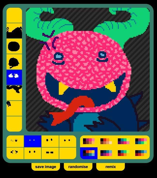 make up a kind of demon