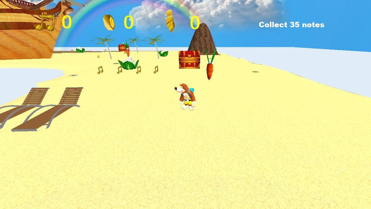 Banjo Kazooie Coppercube edition