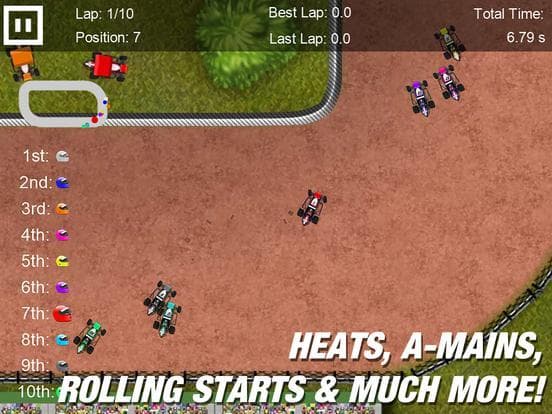 Dirt Racing 2 Sprint Car Game screenshot 6