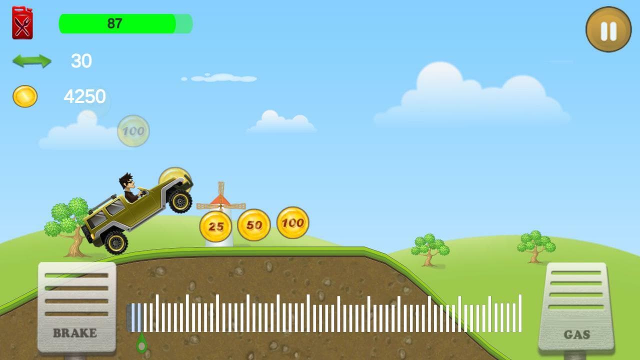 Hill Car Race