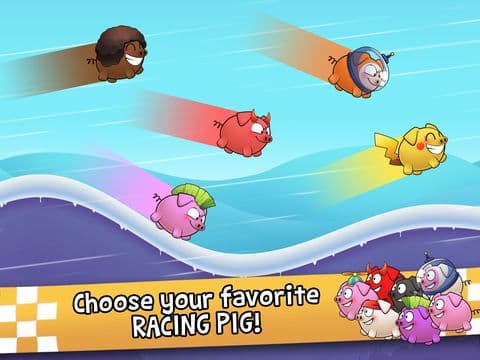 Racing Pigs - An Amazing Speedy Race screenshot 5