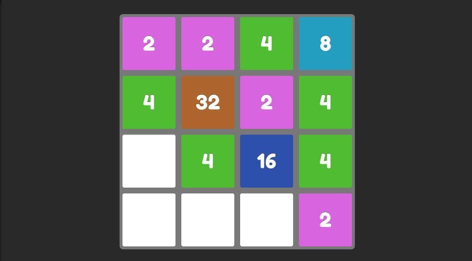 2048 (itch) (Krielft) screenshot 2