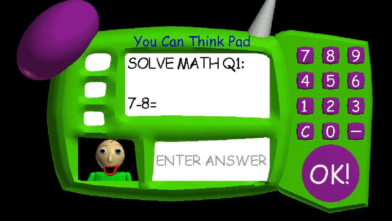 Baldis basics but something is wrong.. screenshot 5