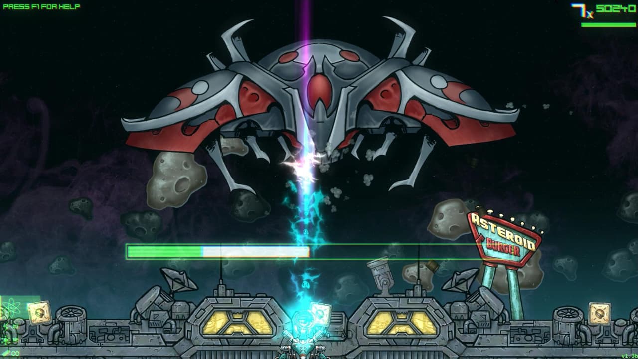 Asteroid Burger: Defense Force screenshot 4