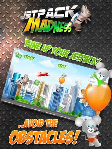 Jetpack Cat Madness: Animal Warriors Adventure screenshot 2