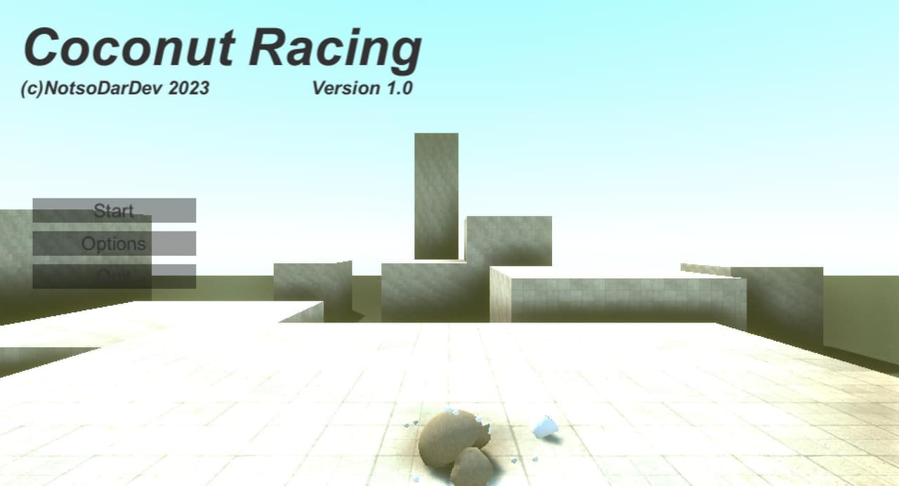 Coconut Racing Simulator screenshot 2