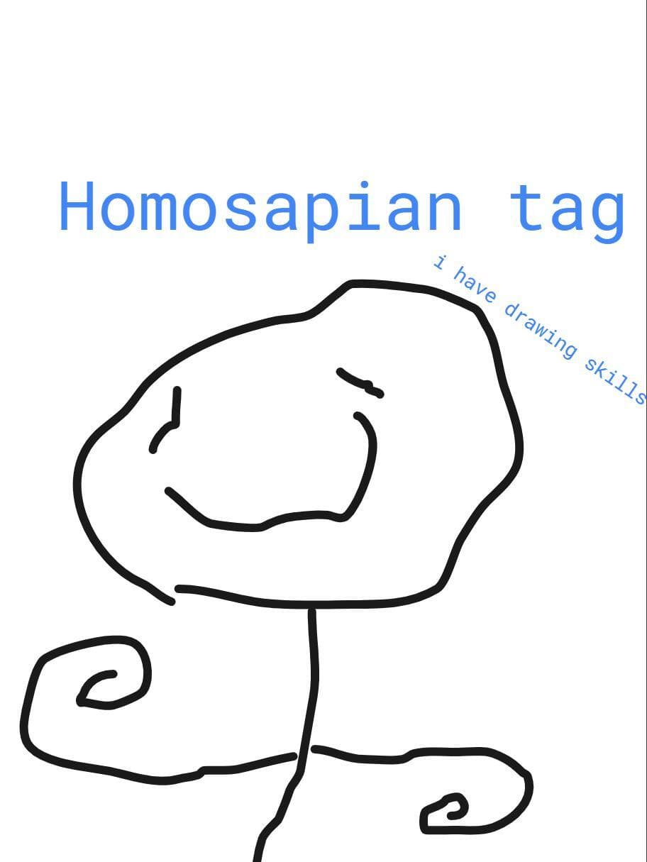 homosapien tag early build test