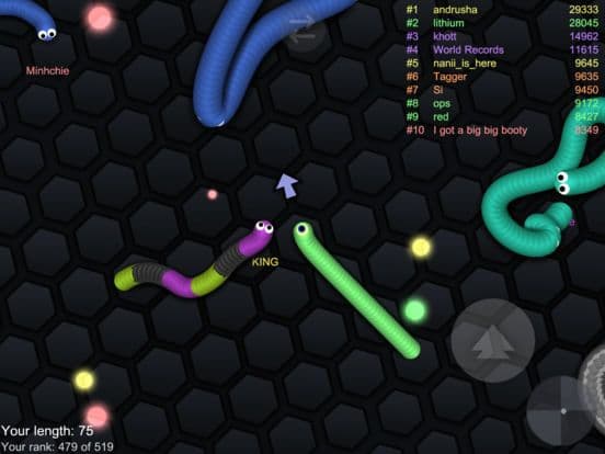 Slither Dash - Rolling Color.IO Snake Flip Game screenshot 6