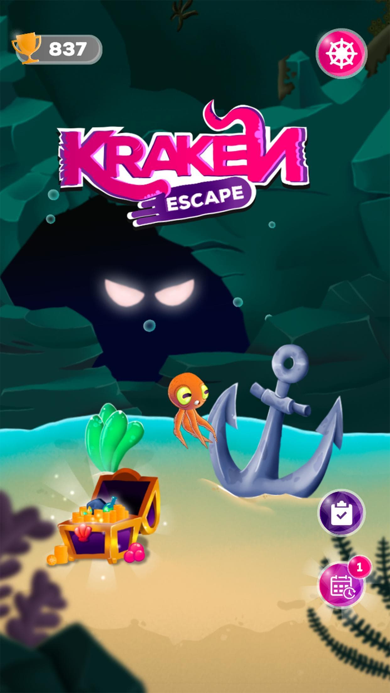 Kraken Escape (Sukafu Team) screenshot 2