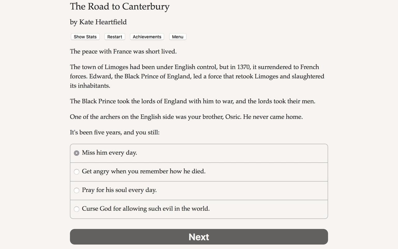 The Road to Canterbury screenshot 2