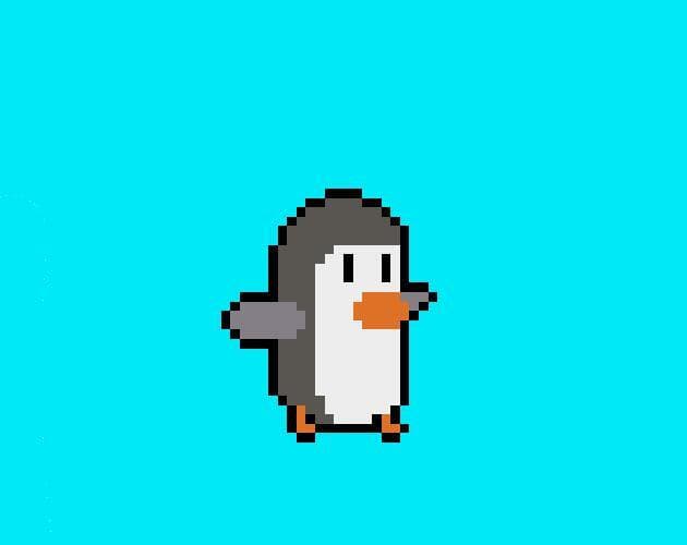 The penguin who is going to save the world.