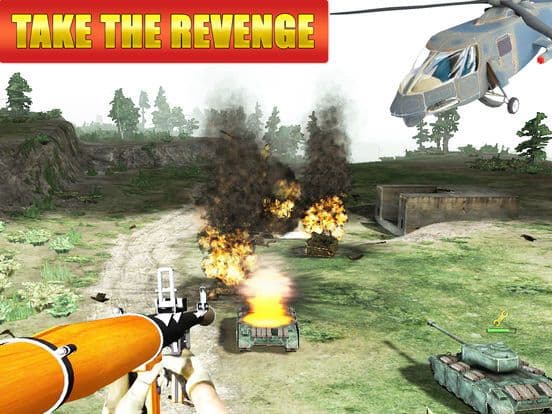 Bazooka Shooting Warefare Aircraft Fire Up Pro screenshot 4