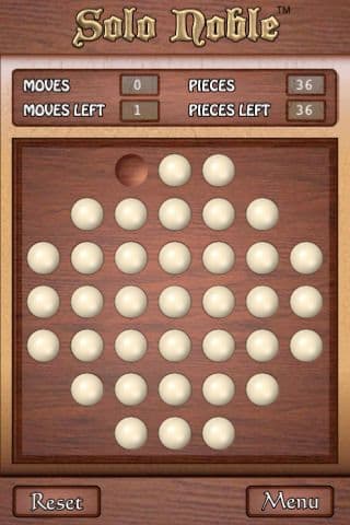 Solo Noble - Peg Solitaire screenshot 4