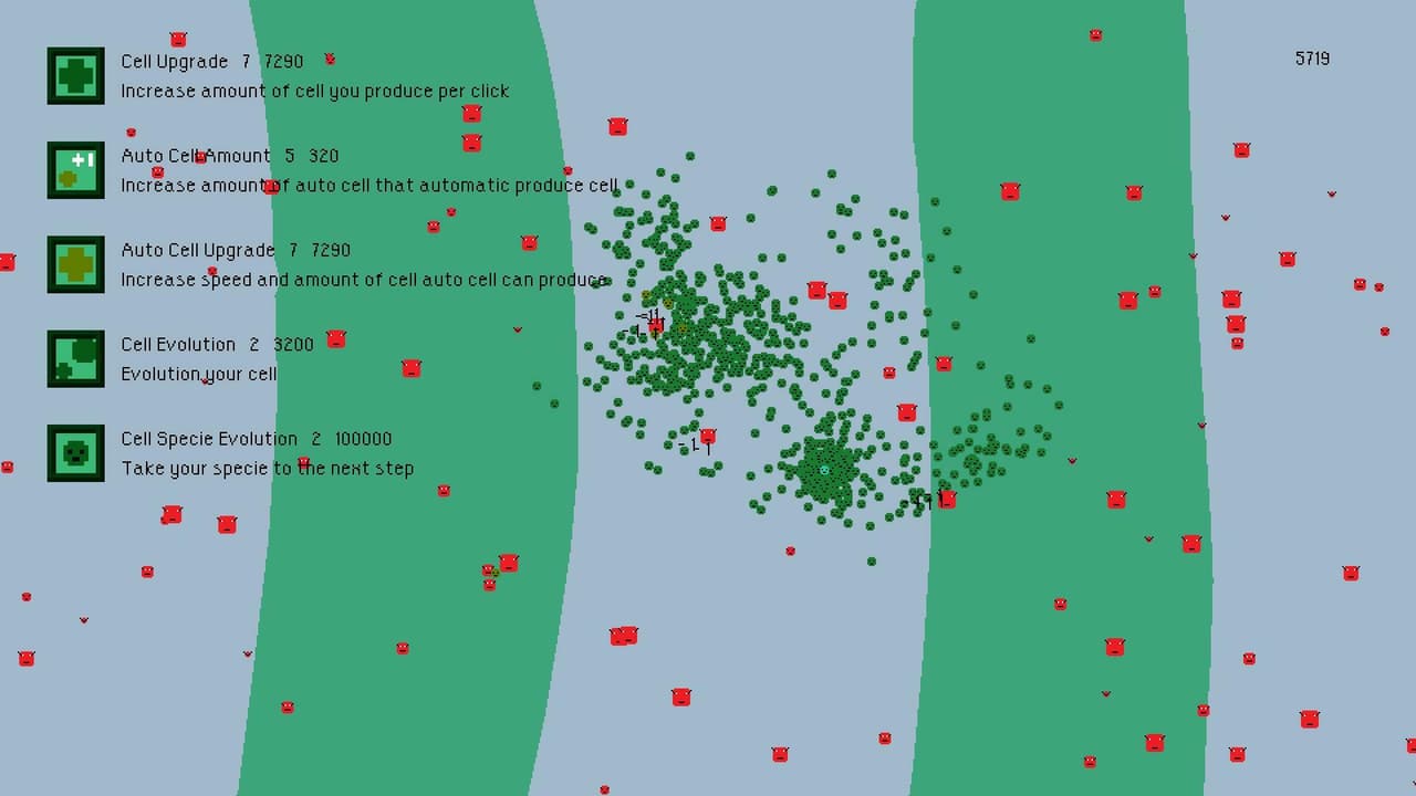 Weird Cell Evolution Clicker Game screenshot 2