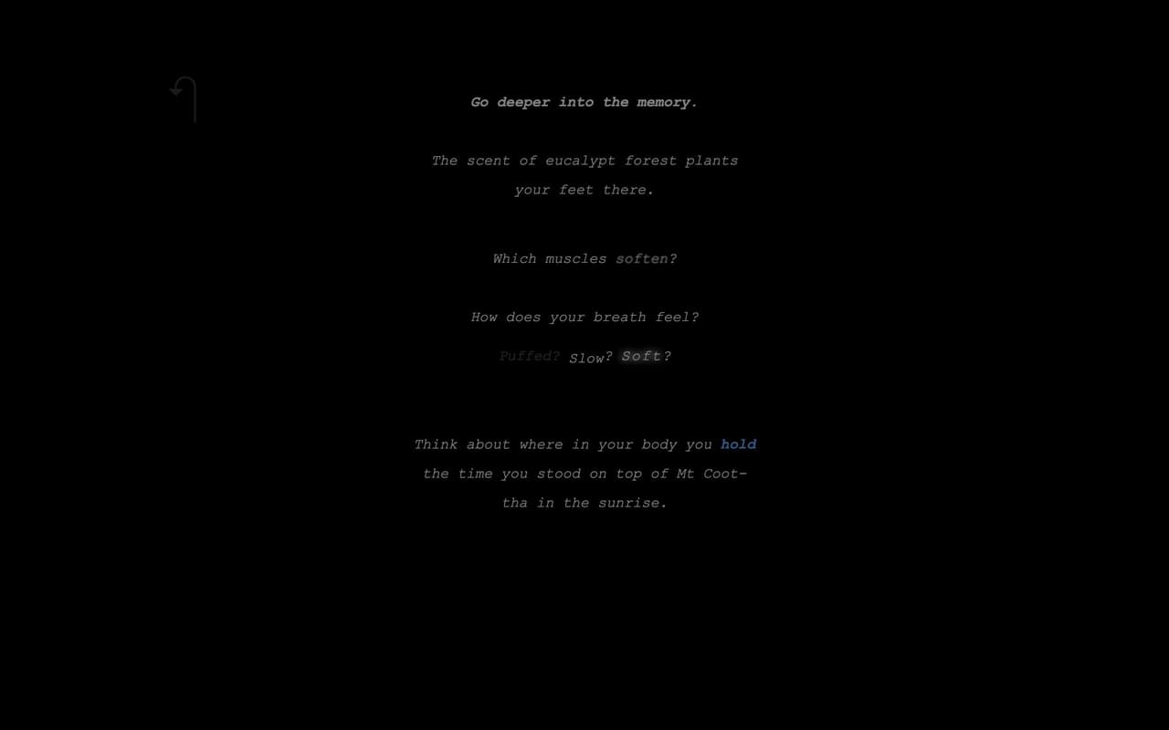 Meditation on the Body screenshot 2