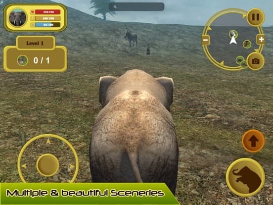 Wild Elephant Simulator 3D screenshot 3