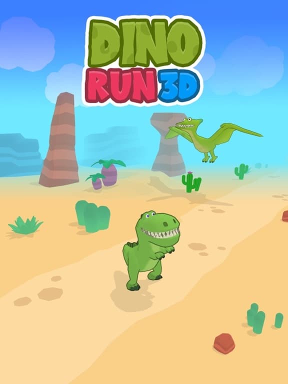 Dino Run 3D screenshot 2