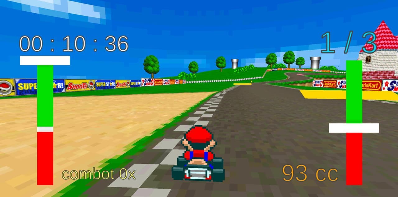 Mario Kart 4P (Prototype Android) screenshot 3